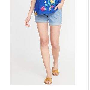 Old Navy Distressed Jean Full Panel Shorts